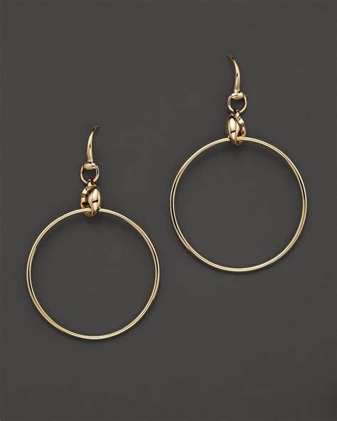 gucci marina chain hoop earrings|gucci stud earrings sale.